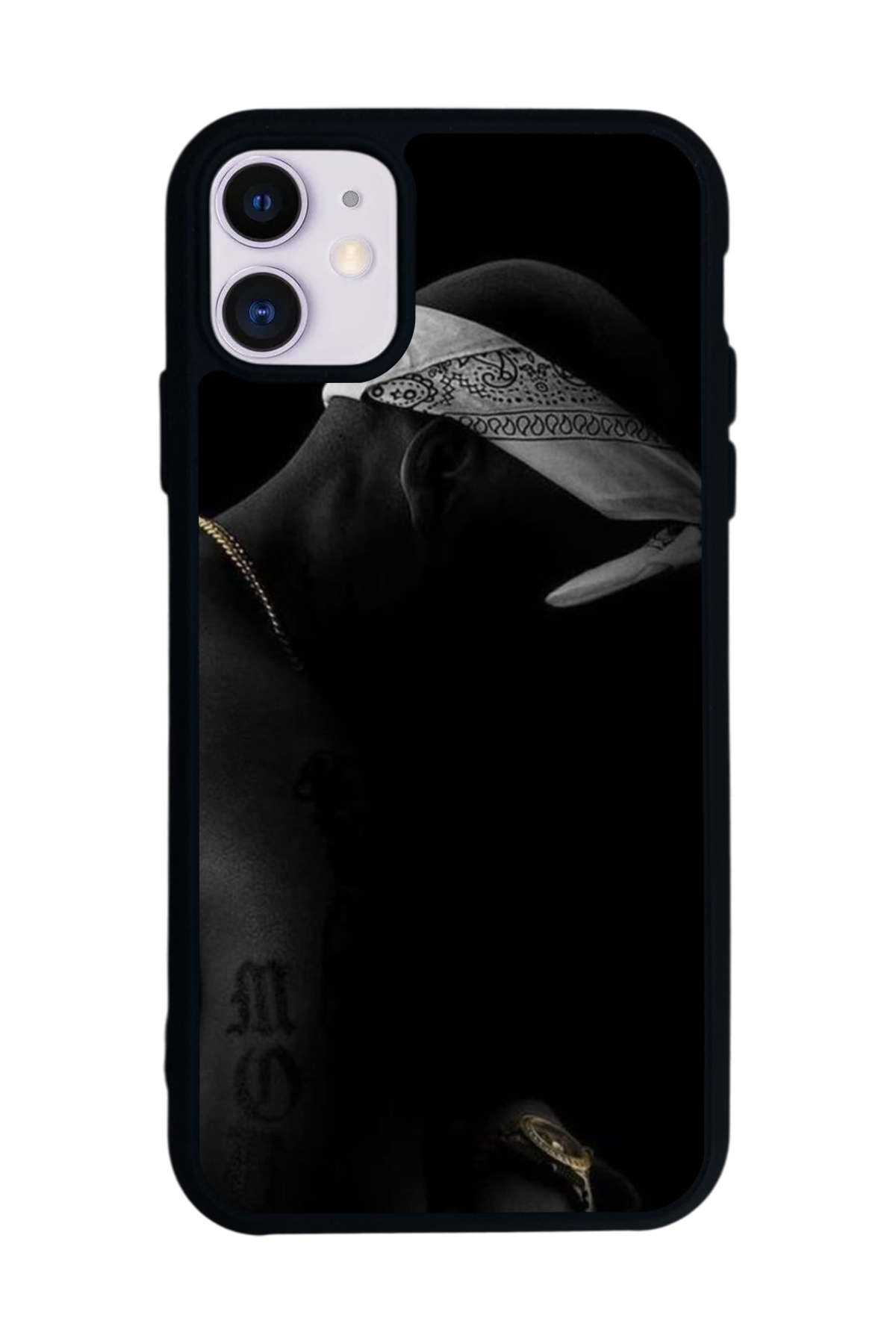 iPhone 11 Uyumlu Tupac Tasarımlı Glossy Premium Kılıf
