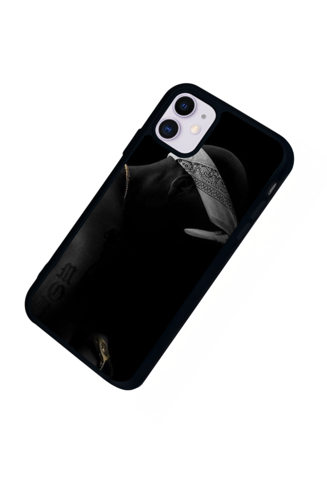 iPhone 11 Uyumlu Tupac Tasarımlı Glossy Premium Kılıf
