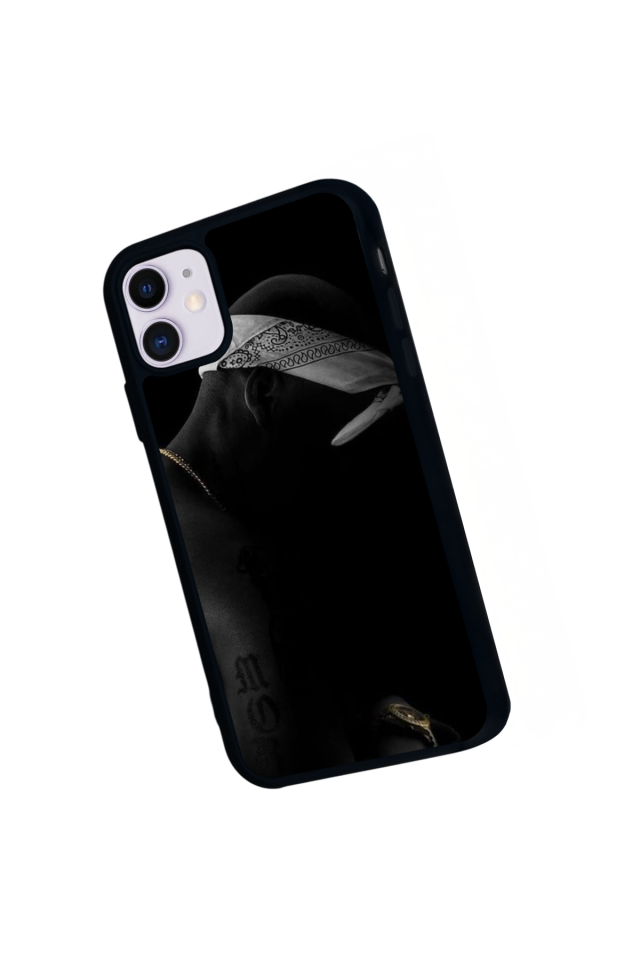 iPhone 11 Uyumlu Tupac Tasarımlı Glossy Premium Kılıf
