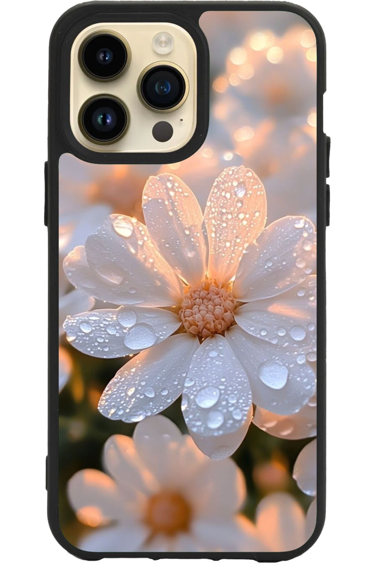 Apple iPhone 16 Pro Siyah Silikon Kılıf Çiziklere ve Darbelere Karşı Koruma