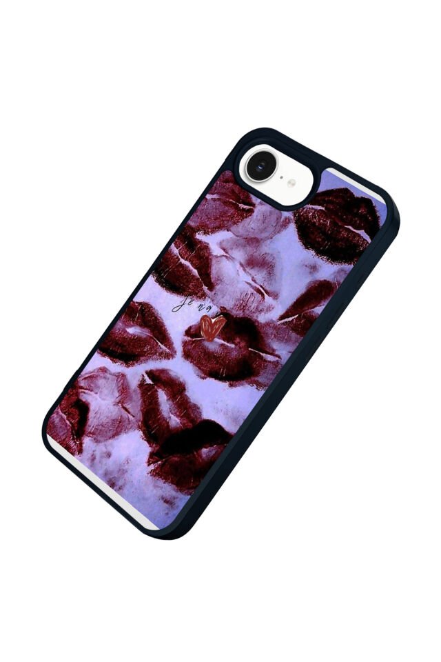 iPhone 16E Uyumlu Dudak Tasarımlı Glossy Premium Kılıf