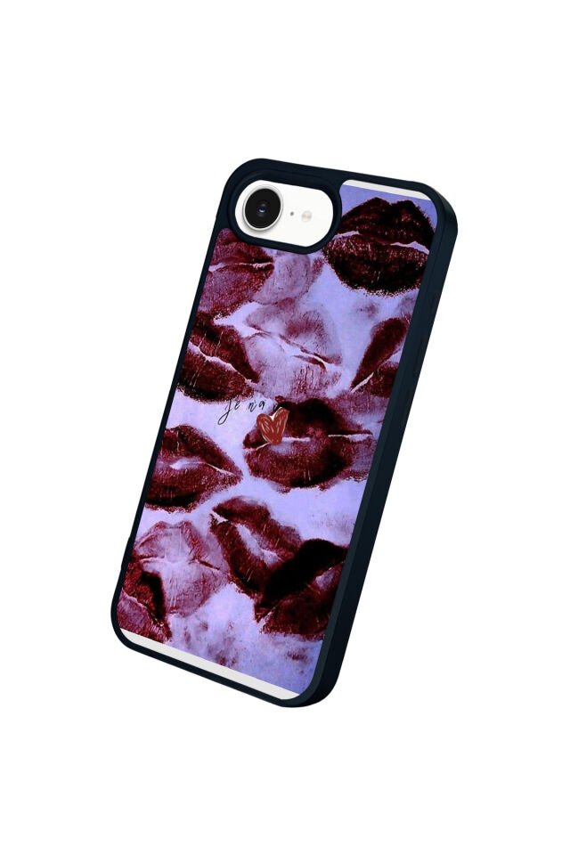 iPhone 16E Uyumlu Dudak Tasarımlı Glossy Premium Kılıf