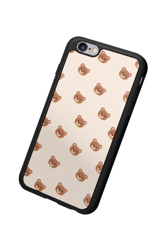 iPhone 6s Plus Uyumlu Ayı Tasarımlı Glossy Premium Kılıf