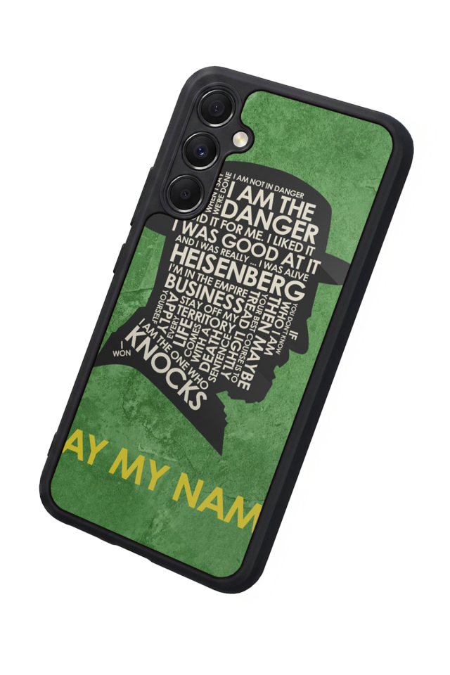 Samsung Galaxy M34 Uyumlu BreakingBad Tasarımlı Glossy Premium Kılıf