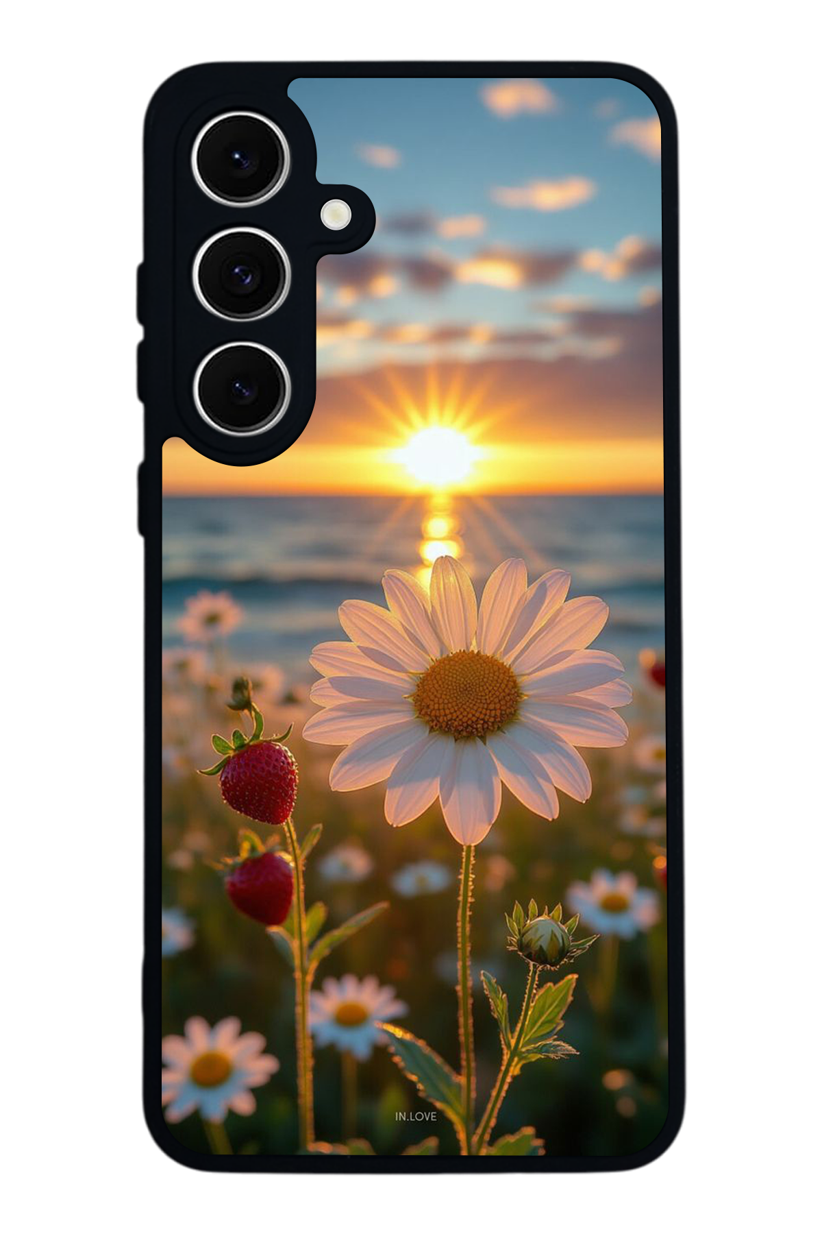 Samsung Galaxy A16 Uyumlu Cicek Tasarımlı Glossy Premium Kılıf