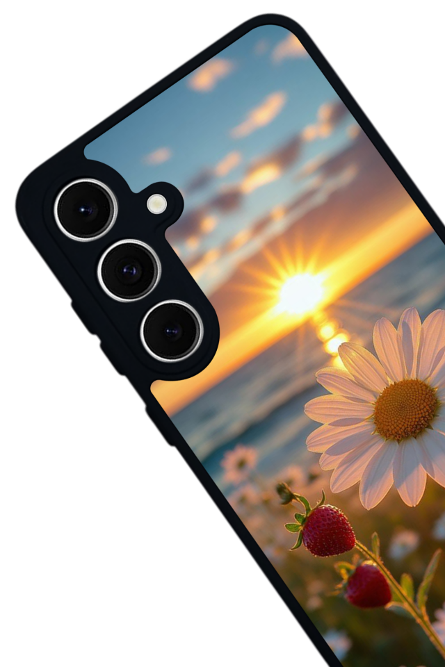 Samsung Galaxy A16 Uyumlu Cicek Tasarımlı Glossy Premium Kılıf