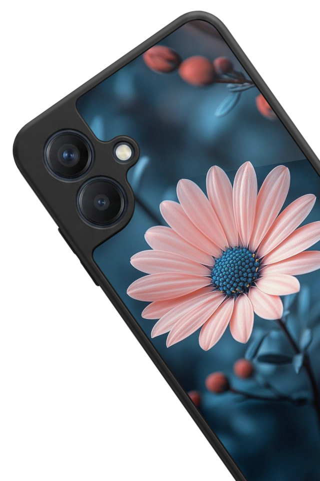 Samsung Galaxy A07 Uyumlu Cicek Tasarımlı Glossy Premium Kılıf