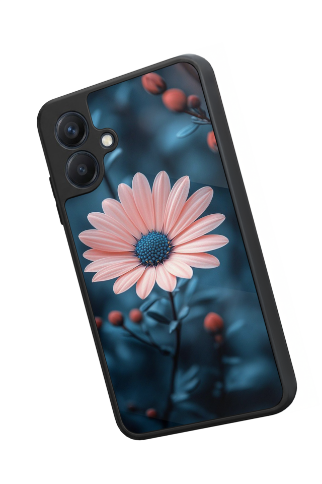 Samsung Galaxy A07 Uyumlu Cicek Tasarımlı Glossy Premium Kılıf