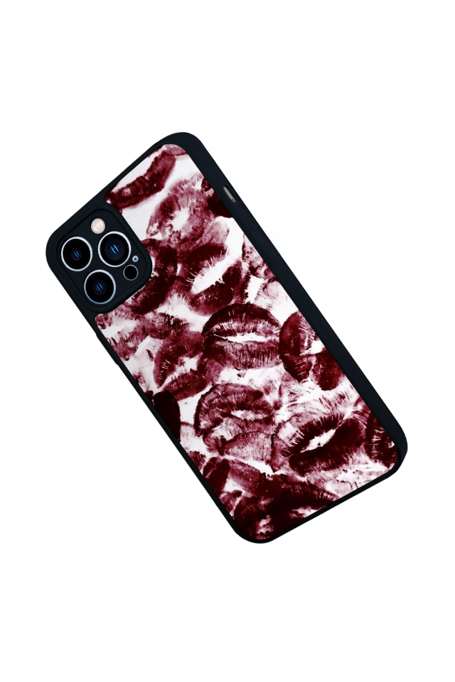 iPhone 13 Pro Max Uyumlu Dudak Tasarımlı Glossy Premium Kılıf