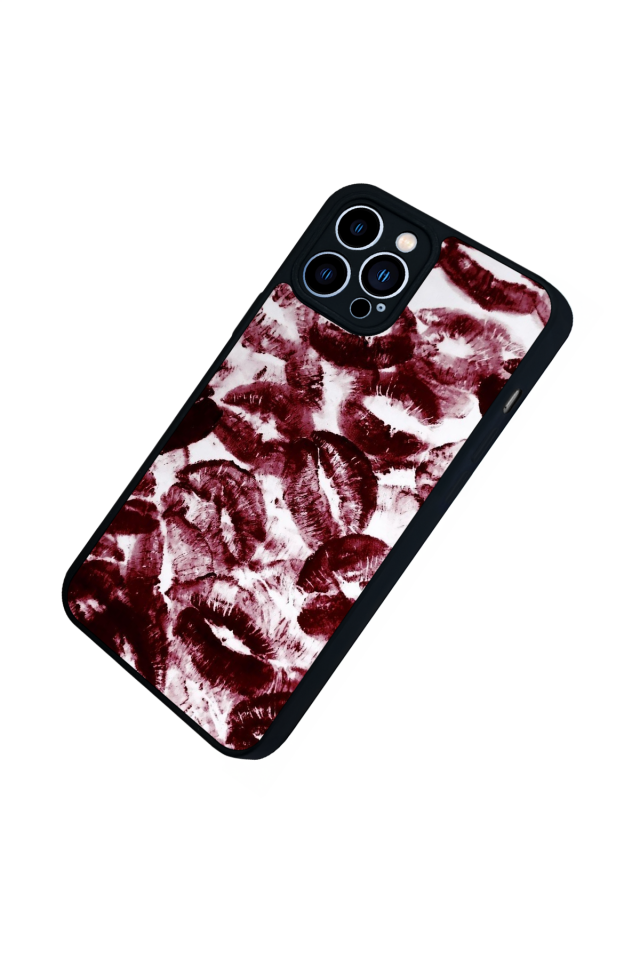 iPhone 13 Pro Max Uyumlu Dudak Tasarımlı Glossy Premium Kılıf