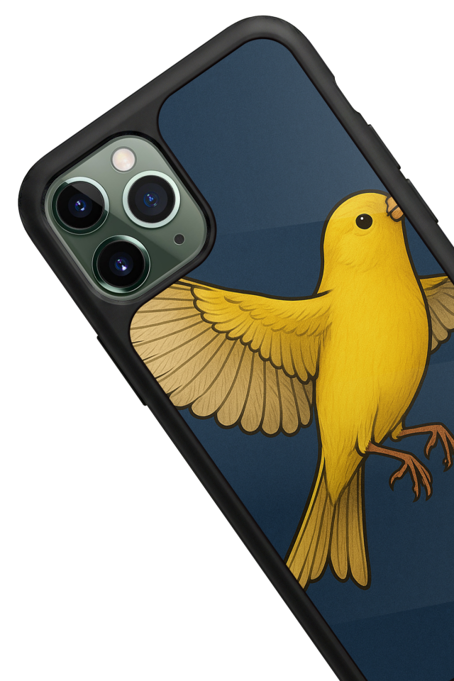 iPhone 11 Pro Max Uyumlu Fenerbahce Tasarımlı Glossy Premium Kılıf