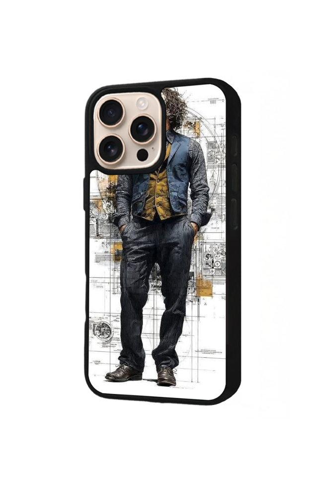 iPhone 16 Pro Uyumlu Joker Tasarımlı Glossy Premium Kılıf