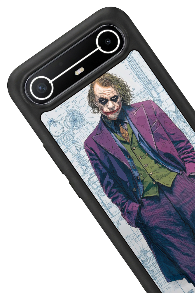 Tecno Spark Slim 5G Uyumlu Joker Tasarımlı Glossy Premium Kılıf