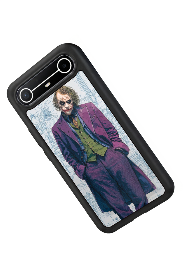 Tecno Spark Slim 5G Uyumlu Joker Tasarımlı Glossy Premium Kılıf