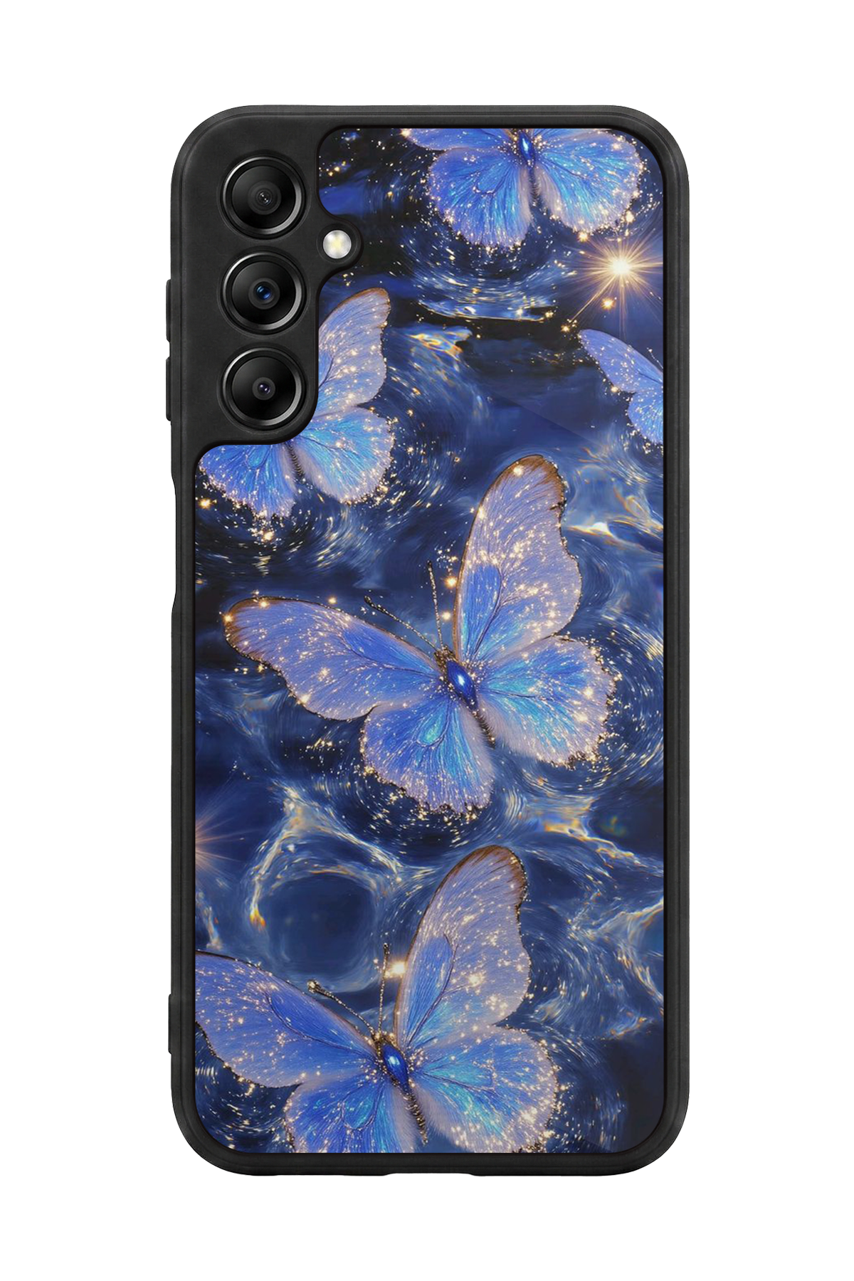 Samsung Galaxy A14 Uyumlu Kelebek Tasarımlı Glossy Premium Kılıf