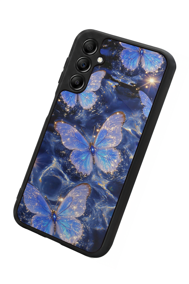 Samsung Galaxy A14 Uyumlu Kelebek Tasarımlı Glossy Premium Kılıf