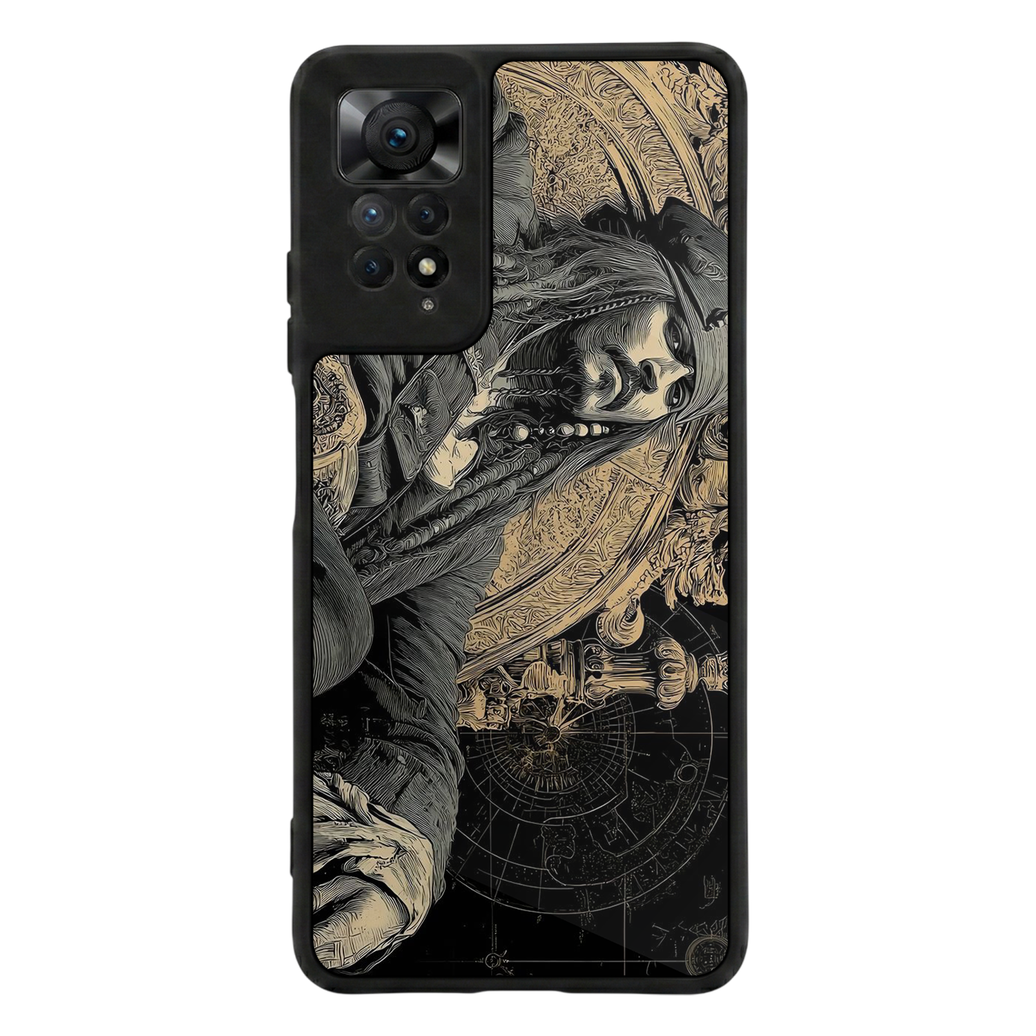 Xiaomi Redmi Note 12 Pro Uyumlu Nazar Tasarımlı Glossy Premium Kılıf