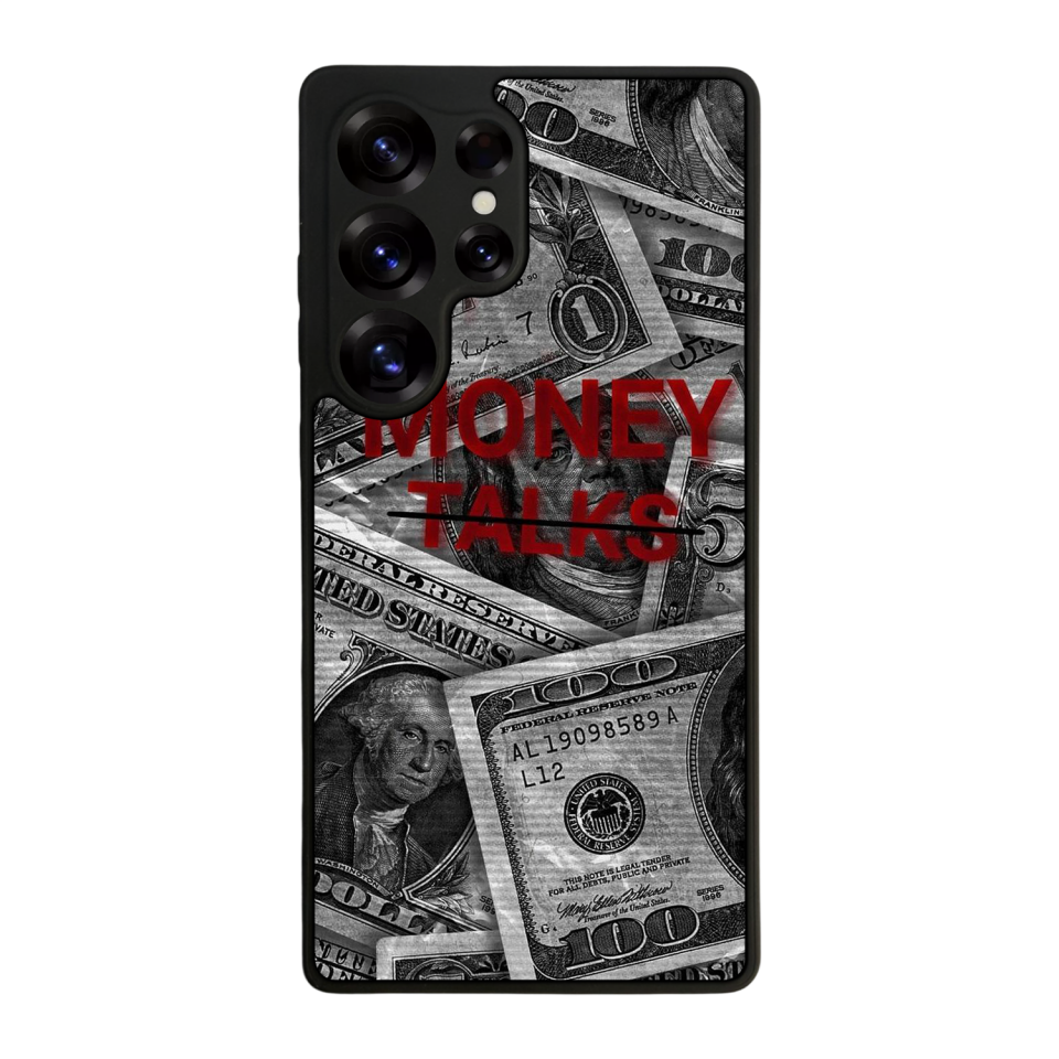 Samsung Galaxy S25 Ultra Uyumlu Money Para Tasarımlı Glossy Premium Kılıf