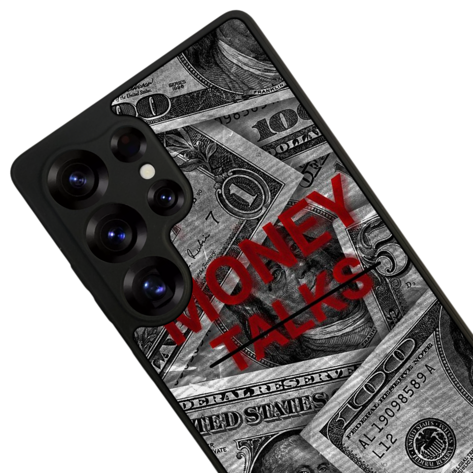 Samsung Galaxy S25 Ultra Uyumlu Money Para Tasarımlı Glossy Premium Kılıf