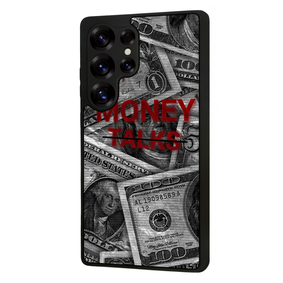 Samsung Galaxy S25 Ultra Uyumlu Money Para Tasarımlı Glossy Premium Kılıf