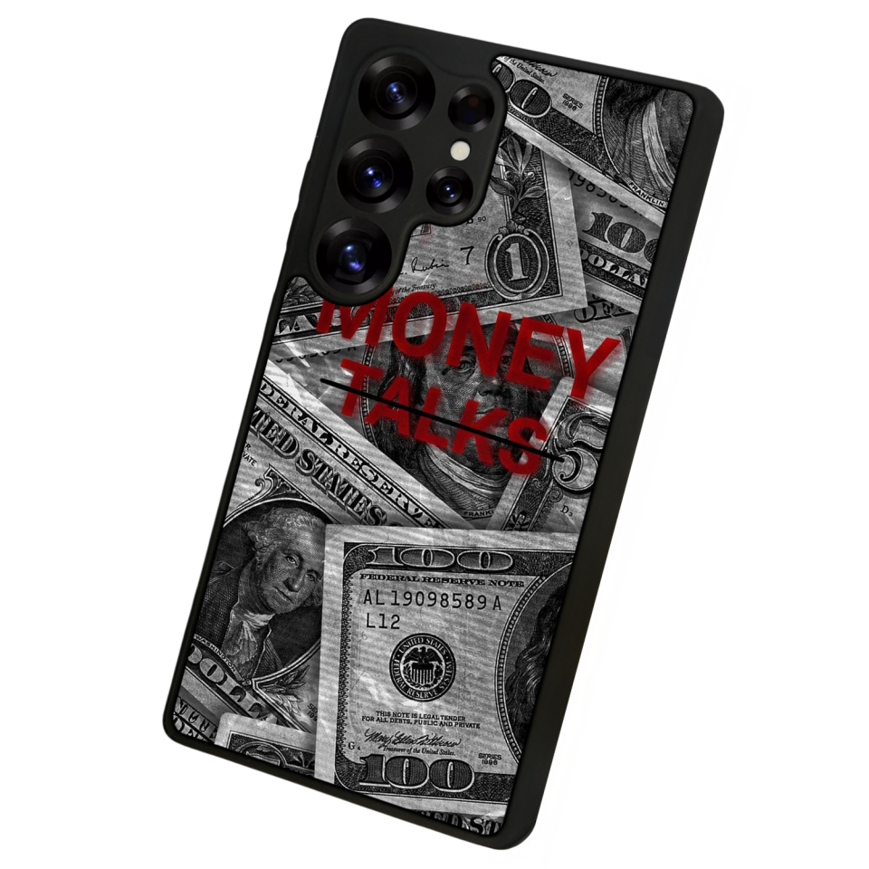 Samsung Galaxy S25 Ultra Uyumlu Money Para Tasarımlı Glossy Premium Kılıf