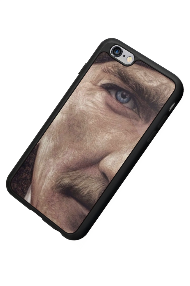 iPhone 6 Plus Uyumlu Mustafa Kemal Ataturk Tasarımlı Glossy Premium Kılıf