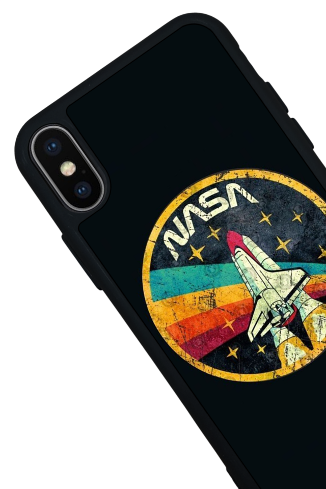 iPhone X/ XS Uyumlu Nasa Tasarımlı Glossy Premium Kılıf