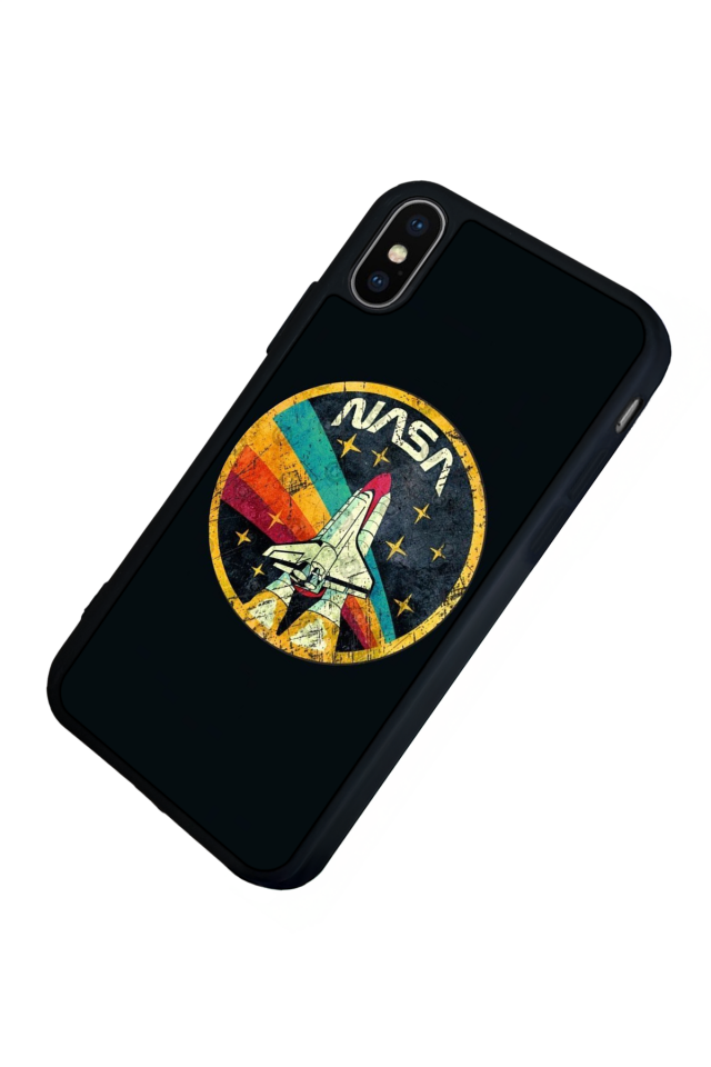 iPhone X/ XS Uyumlu Nasa Tasarımlı Glossy Premium Kılıf