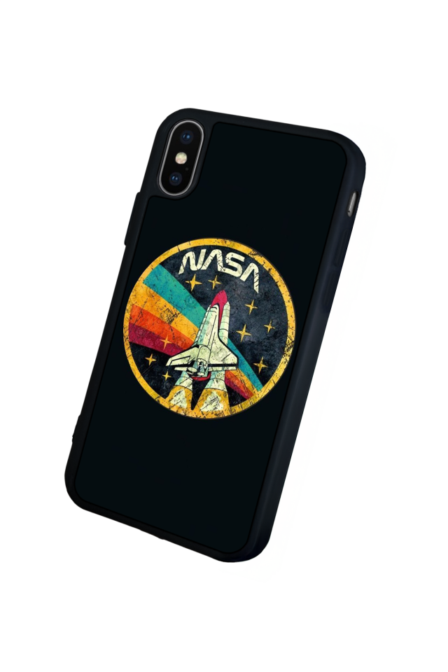 iPhone X/ XS Uyumlu Nasa Tasarımlı Glossy Premium Kılıf