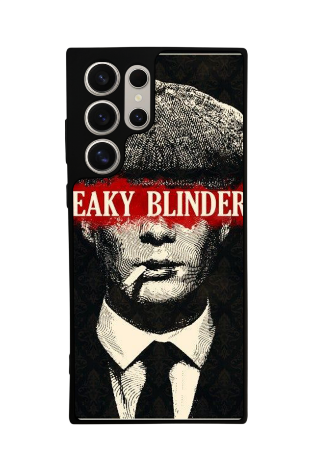 Samsung Galaxy S23 Ultra Uyumlu Peaky Blinders Tasarımlı Glossy Premium Kılıf
