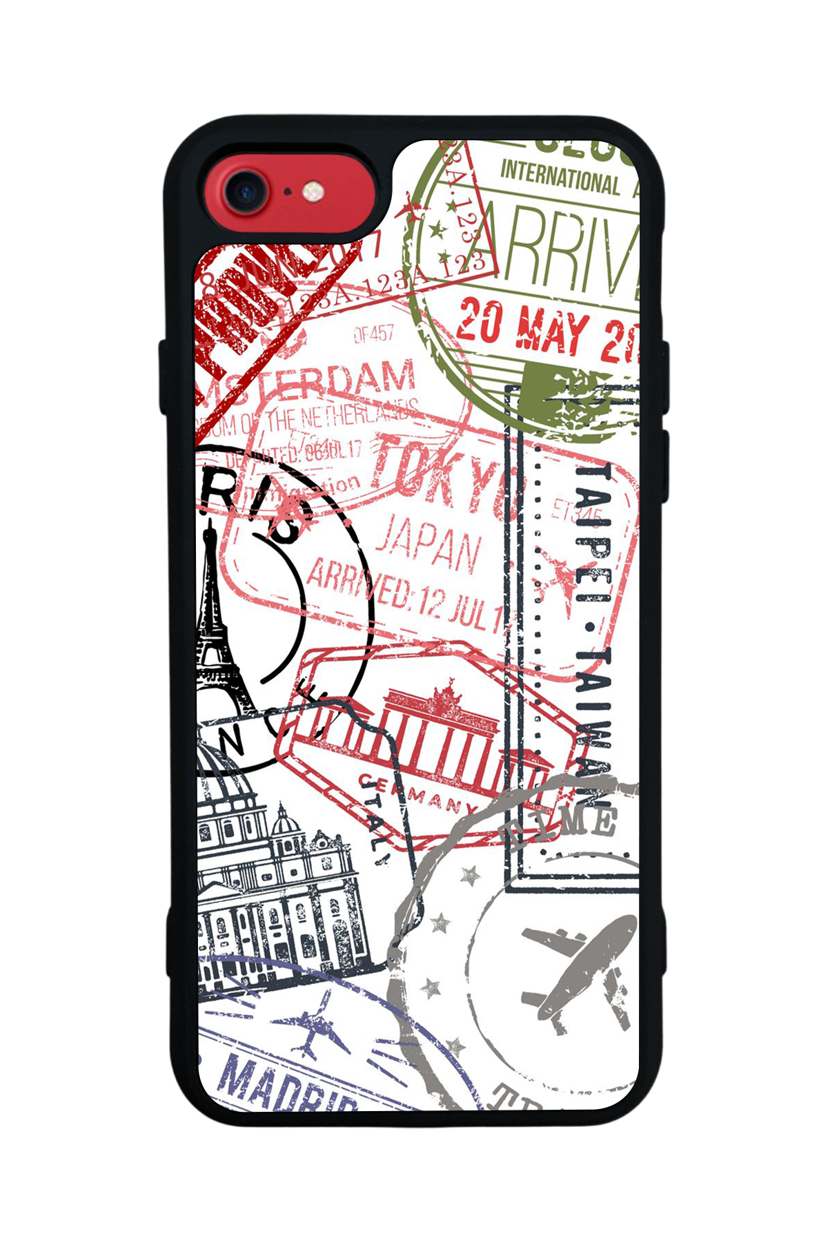 iPhone SE Uyumlu Poster Tasarımlı Glossy Premium Kılıf
