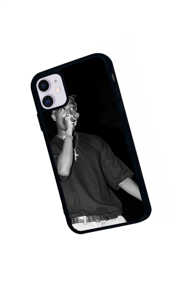 iPhone 11 Uyumlu Tupac Tasarımlı Glossy Premium Kılıf