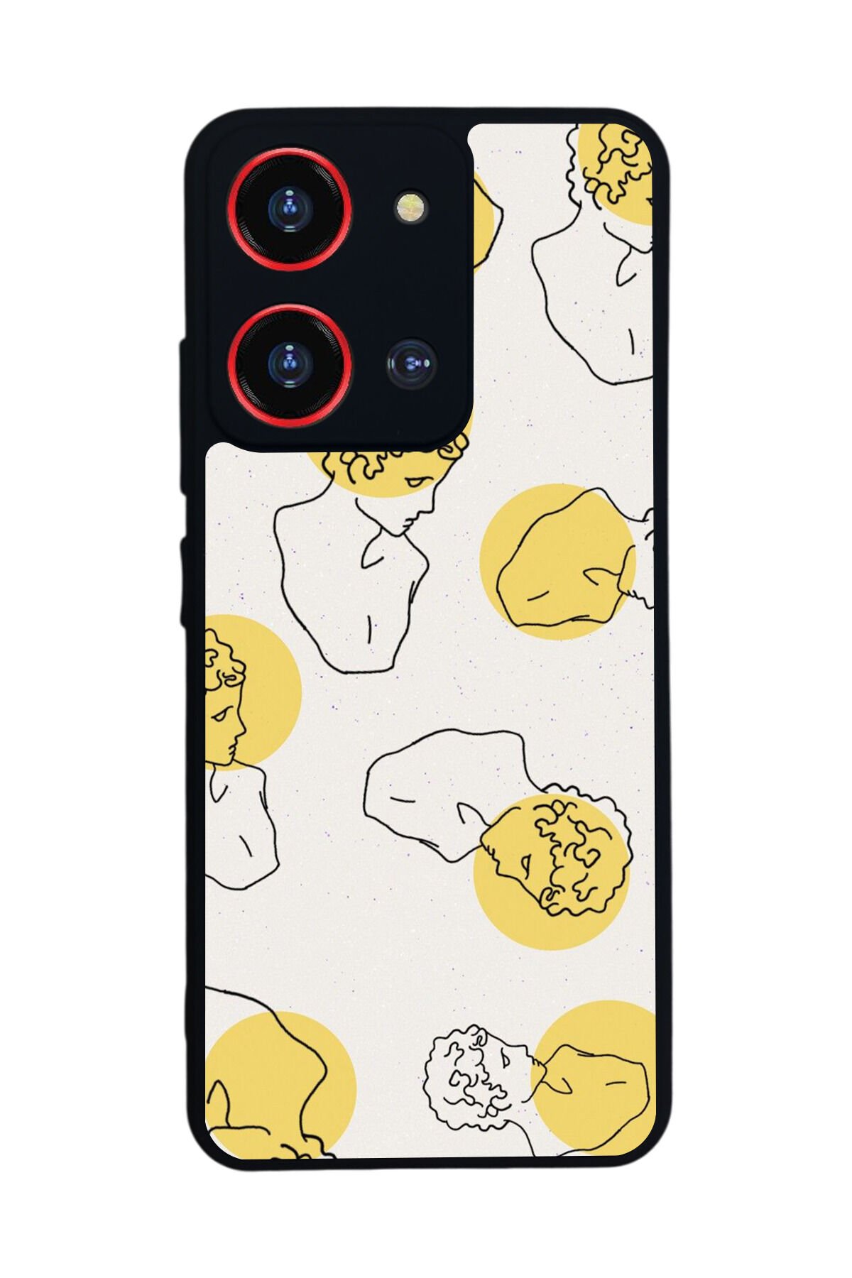 Reeder S19 Max Pro S ZOOM Uyumlu Line Art Tasarımlı Glossy Premium Kılıf