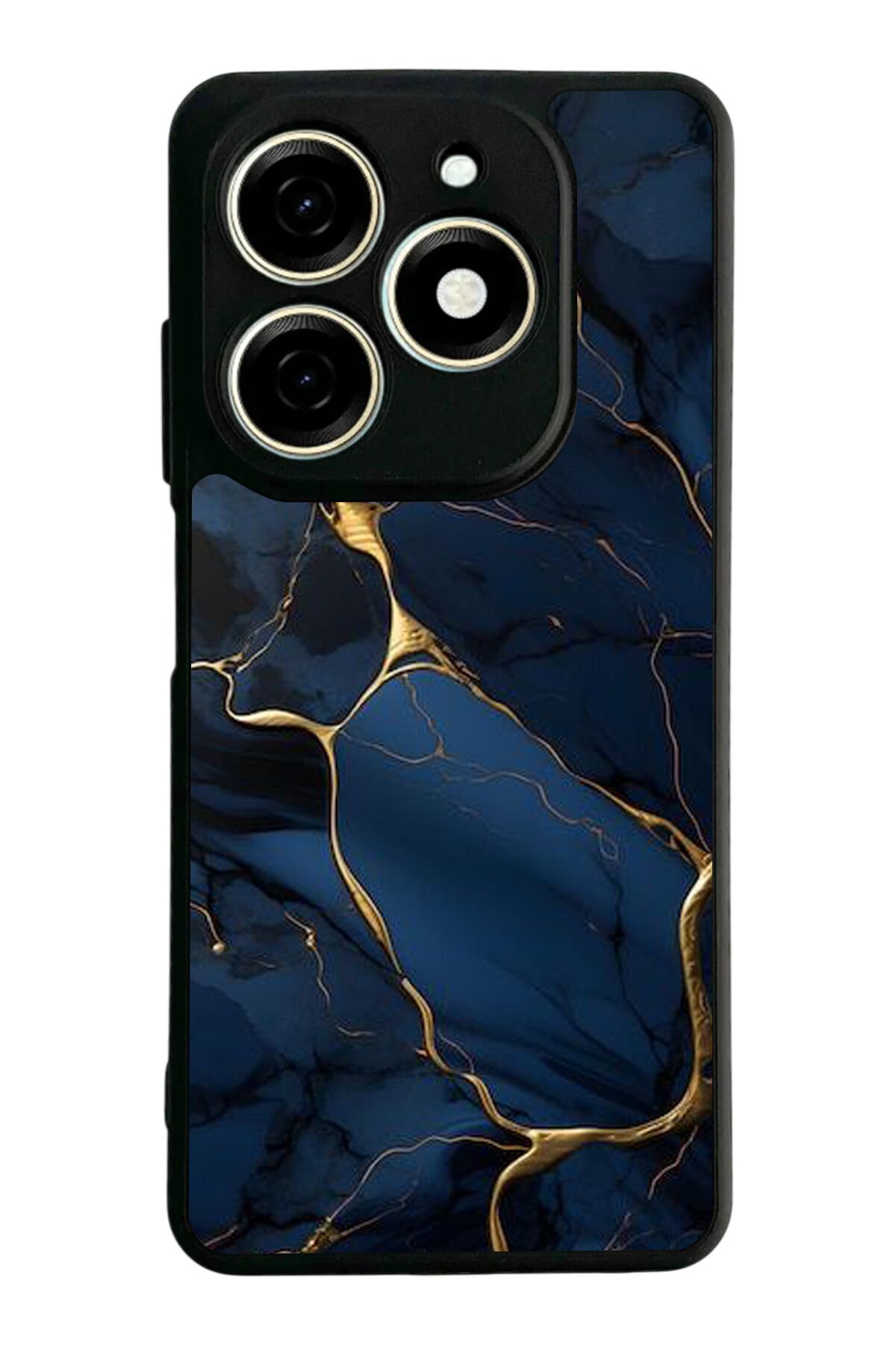Infınıx Smart 8 Pro Uyumlu Mermer Marble Tasarımlı Glossy Premium Kılıf