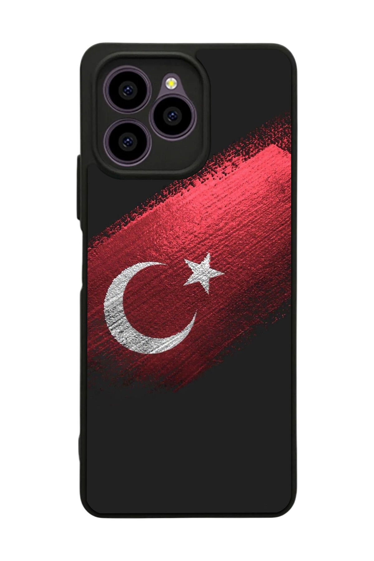 Omix X6 Uyumlu Türk Bayragi Tasarımlı Glossy Premium Kılıf