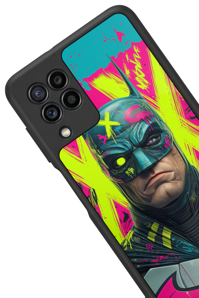 Samsung Galaxy M32 Uyumlu Batman Tasarımlı Glossy Premium Kılıf