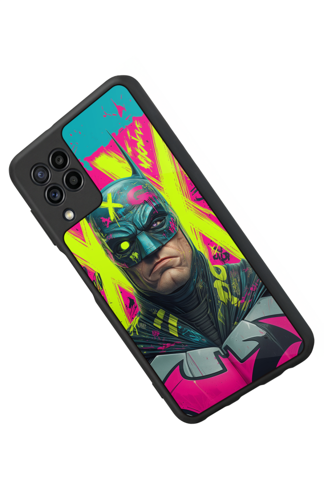 Samsung Galaxy M32 Uyumlu Batman Tasarımlı Glossy Premium Kılıf