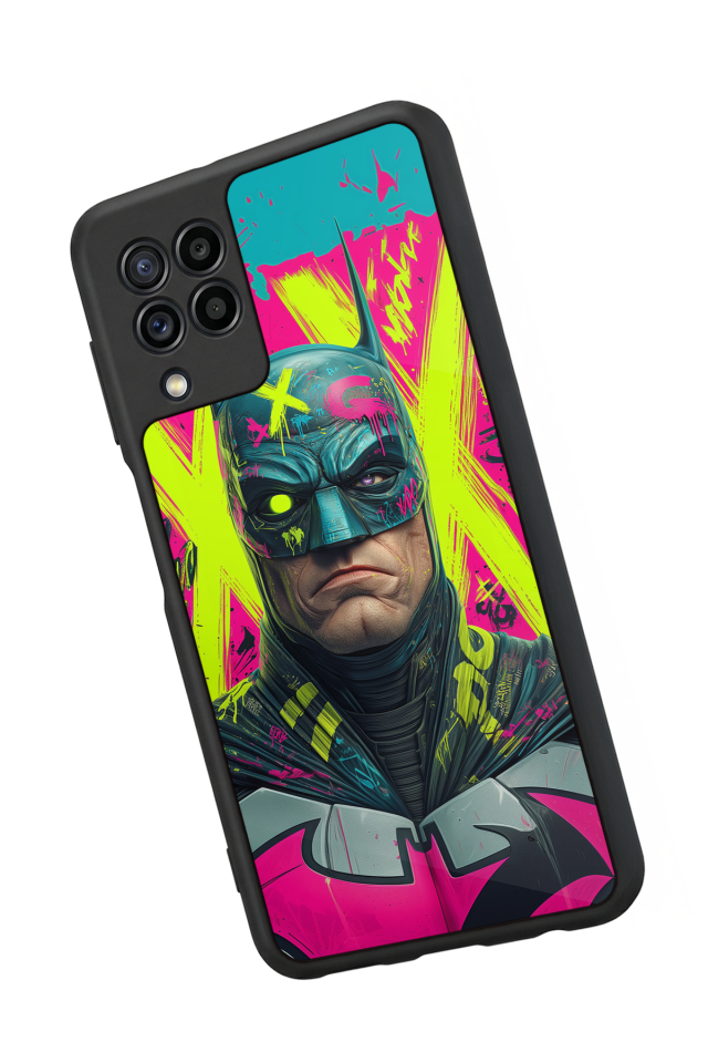Samsung Galaxy M32 Uyumlu Batman Tasarımlı Glossy Premium Kılıf