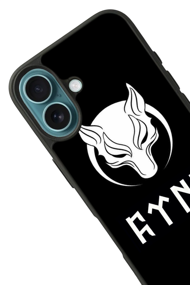 iPhone 16 Plus Uyumlu Bozkurt Tasarımlı Glossy Premium Kılıf