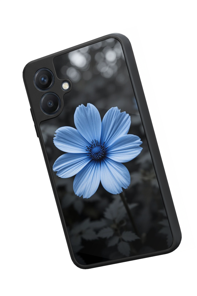 Samsung Galaxy A07 Uyumlu Cicek Tasarımlı Glossy Premium Kılıf