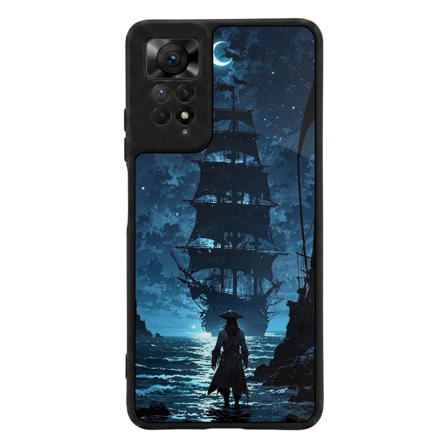 Xiaomi Redmi Note 12 Pro Uyumlu Korsan Tasarımlı Glossy Premium Kılıf