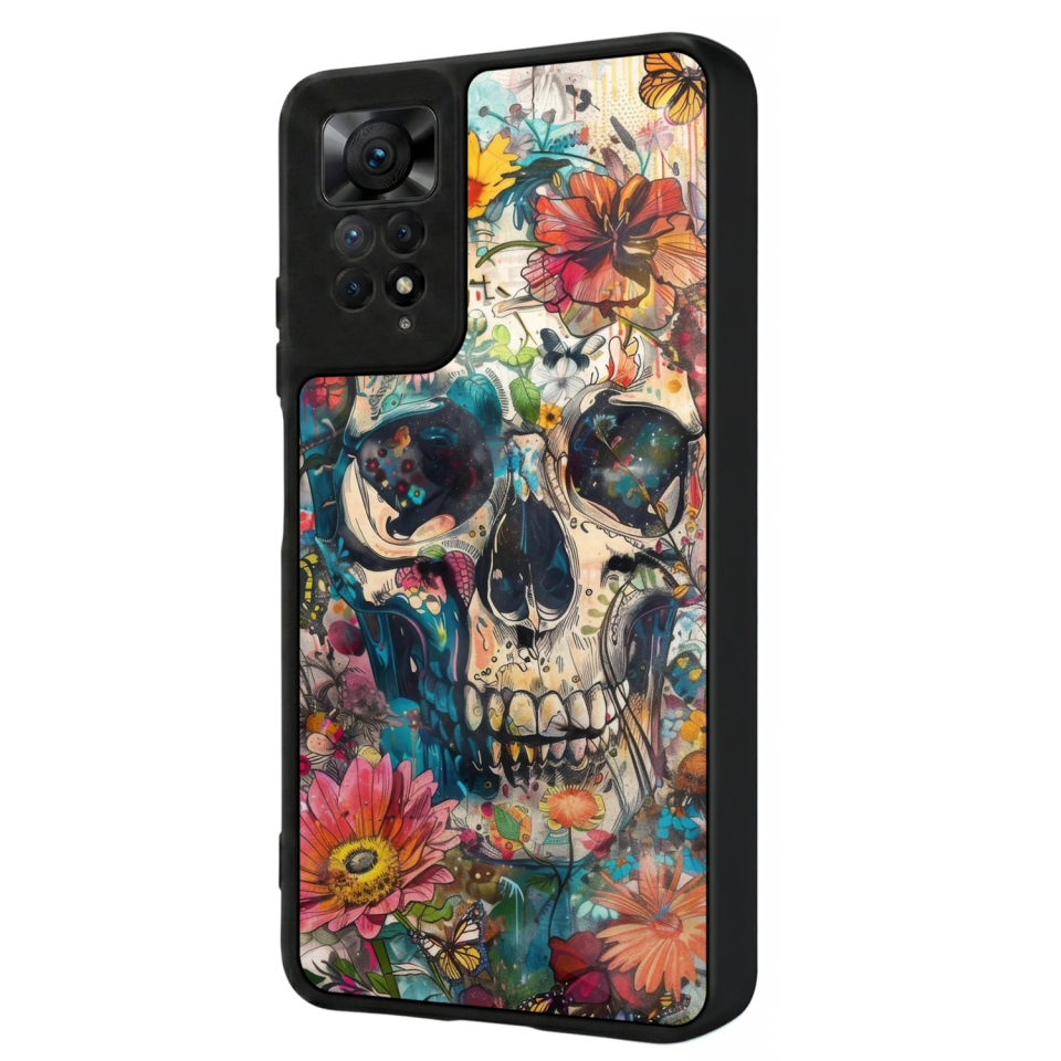 Xiaomi Redmi Note 11 Pro Uyumlu KuruKafa Tasarımlı Glossy Premium Kılıf