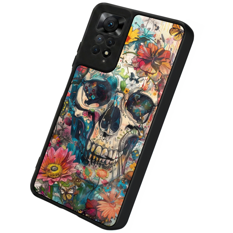 Xiaomi Redmi Note 11 Pro Uyumlu KuruKafa Tasarımlı Glossy Premium Kılıf