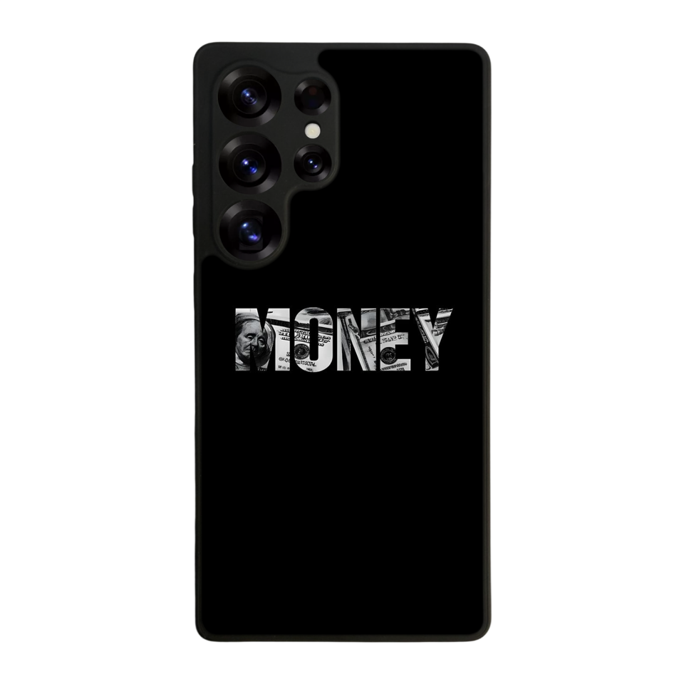 Samsung Galaxy S25 Ultra Uyumlu Money Para Tasarımlı Glossy Premium Kılıf