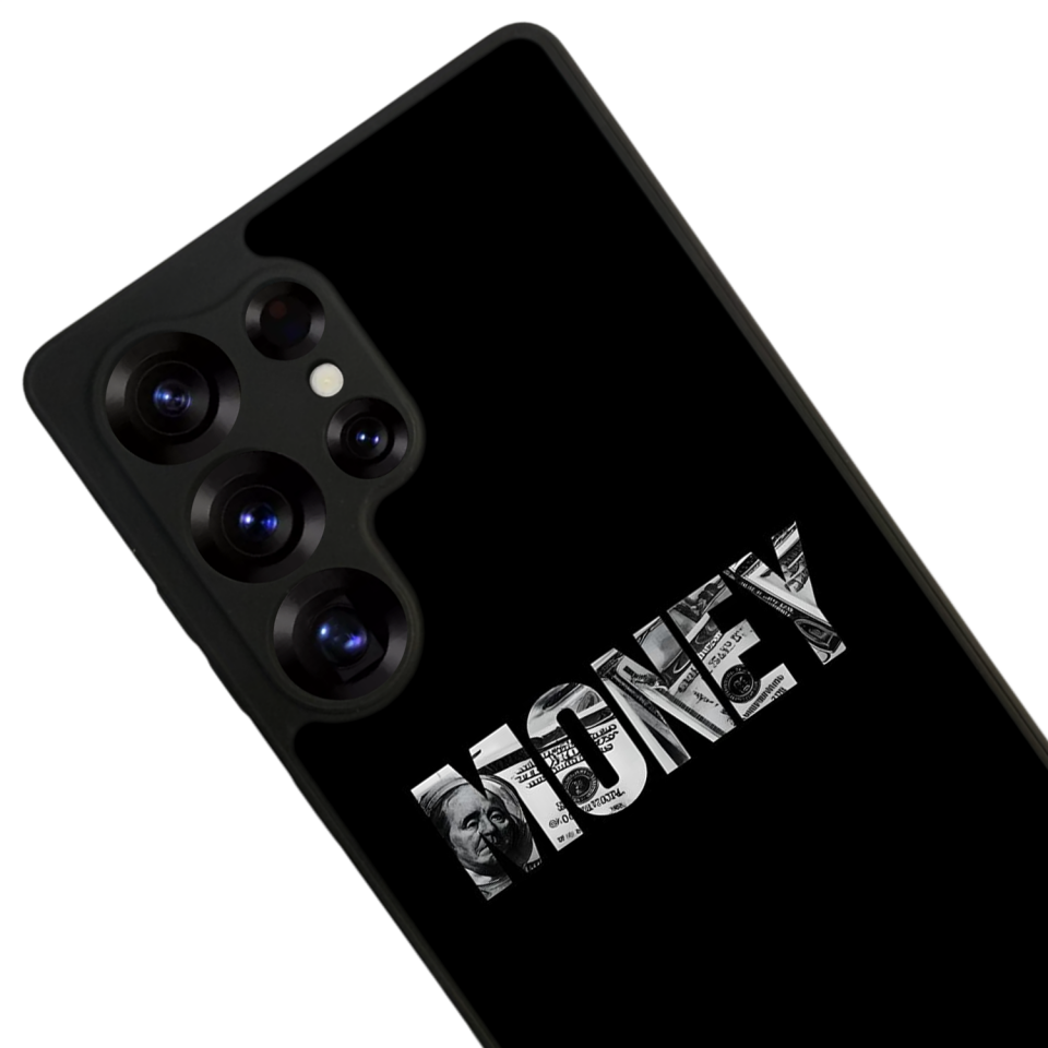 Samsung Galaxy S25 Ultra Uyumlu Money Para Tasarımlı Glossy Premium Kılıf