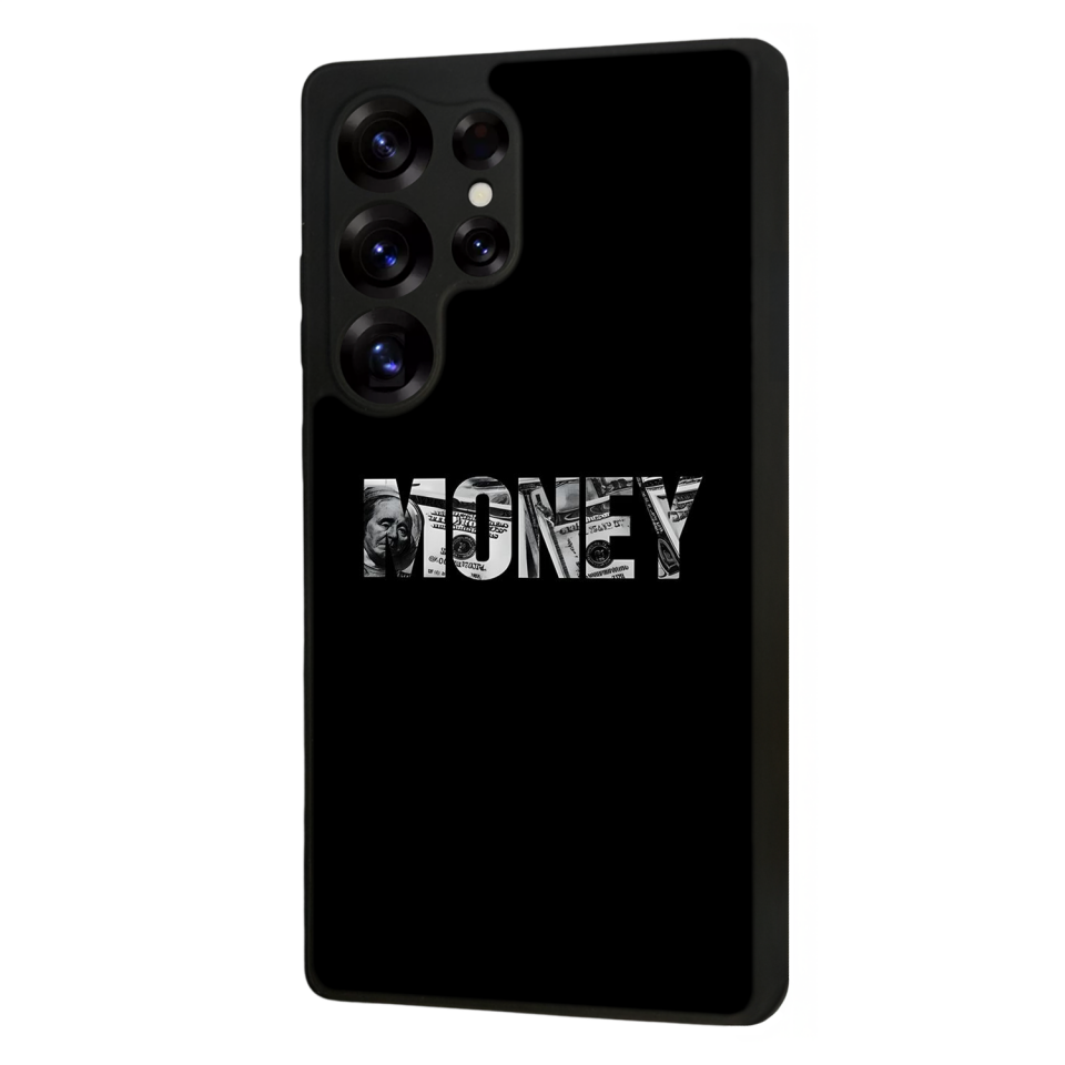 Samsung Galaxy S25 Ultra Uyumlu Money Para Tasarımlı Glossy Premium Kılıf
