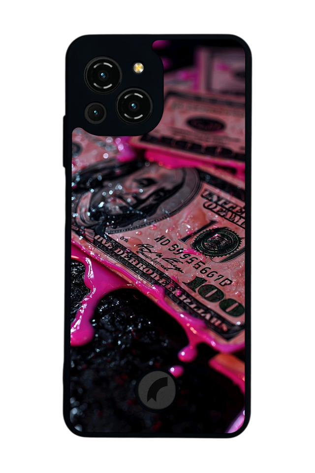 Reeder S23 Pro Max Uyumlu Para Tasarımlı Glossy Premium Kılıf