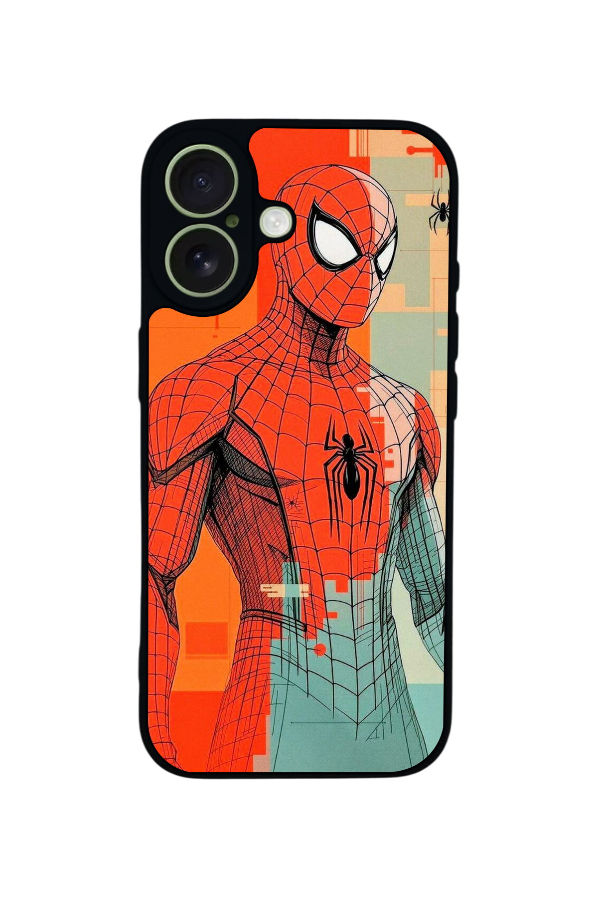 iPhone 17 Uyumlu Spider Man ( Örümcek Adam ) Tasarımlı Glossy Premium Kılıf