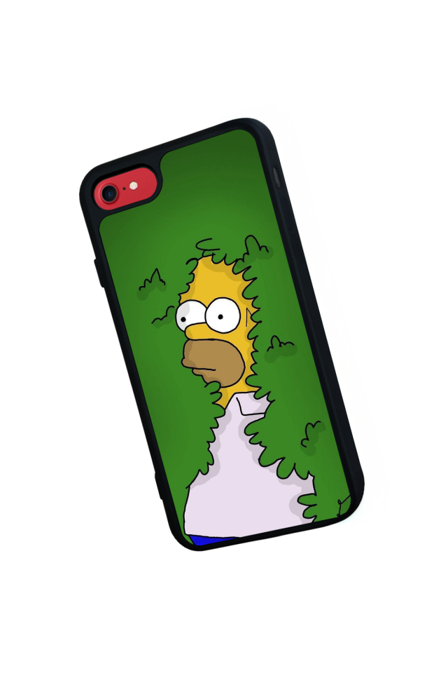 iPhone 7 Uyumlu The Simpsons Tasarımlı Glossy Premium Kılıf