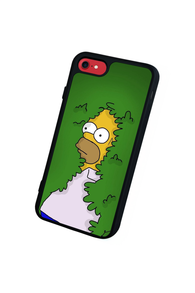 iPhone 7 Uyumlu The Simpsons Tasarımlı Glossy Premium Kılıf